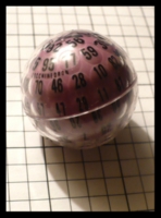 Dice : Dice - 100D - Gamescience Zocchihedron Purple and Black - Ebay May 2012